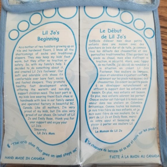 Lil Jo's Purple and Pink Butterfly Moccasins - Picture 5 of 5